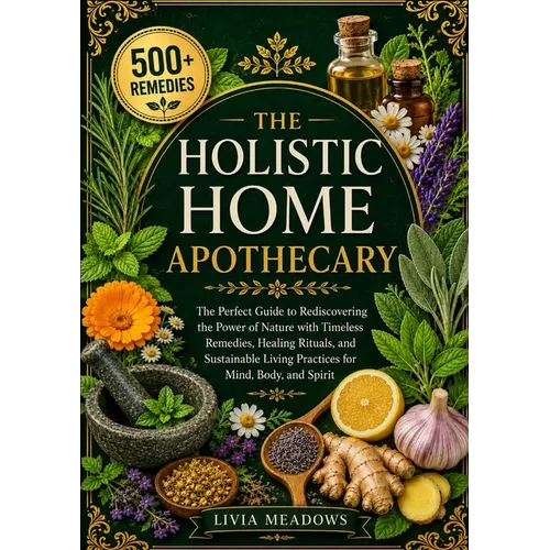 The Holistic Home Apothecary: The Perfect Guide to Rediscovering the Power of Nature with Timeless Remedies, Healing Rituals, and Sustainable Living P - Paperback