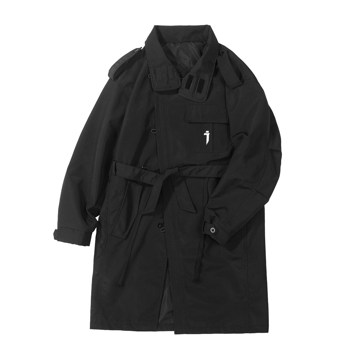 HiJ38 I-Tech Anorak Trench Coat