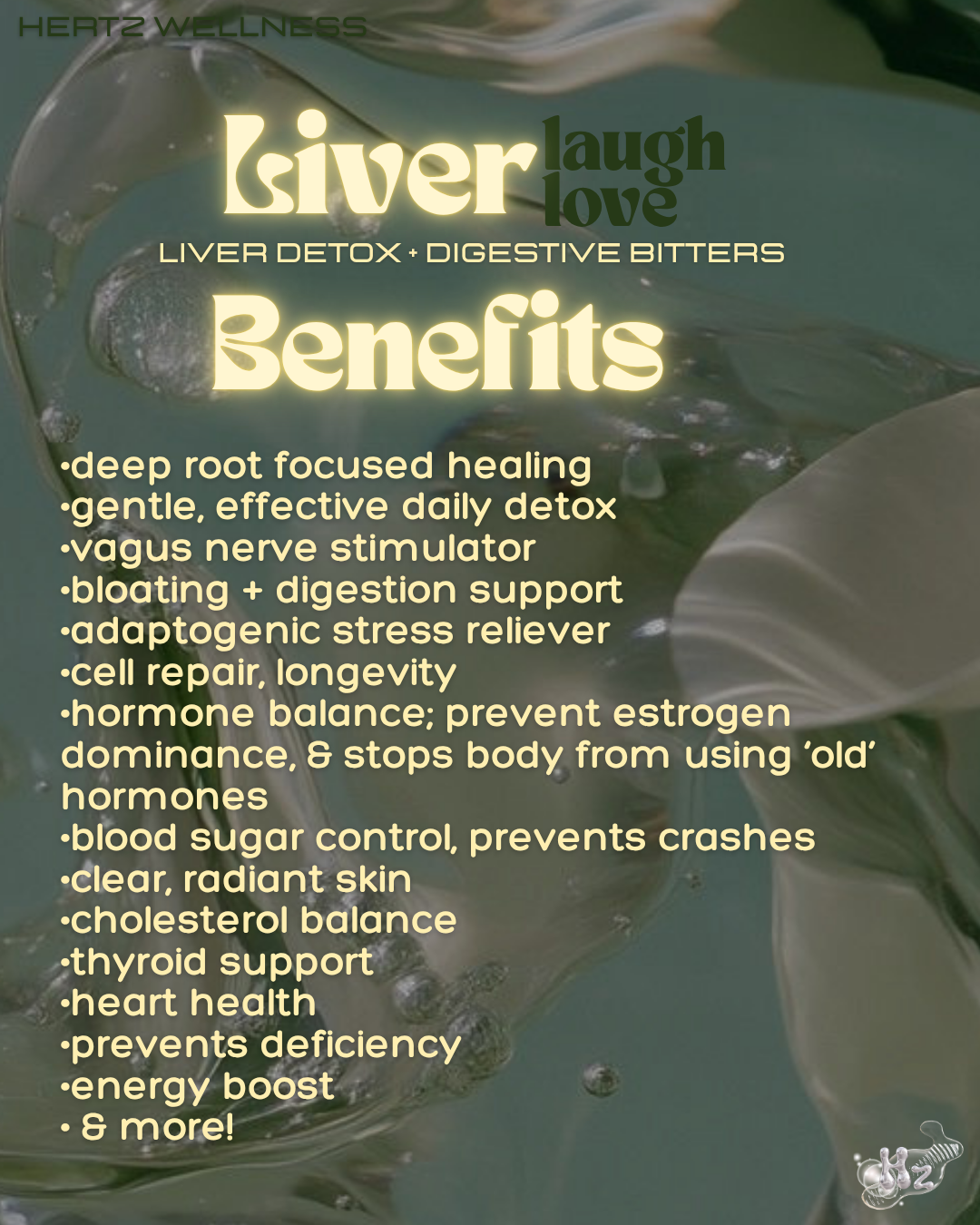 Liver, Laugh, Love: detox + digestive bitters tincture