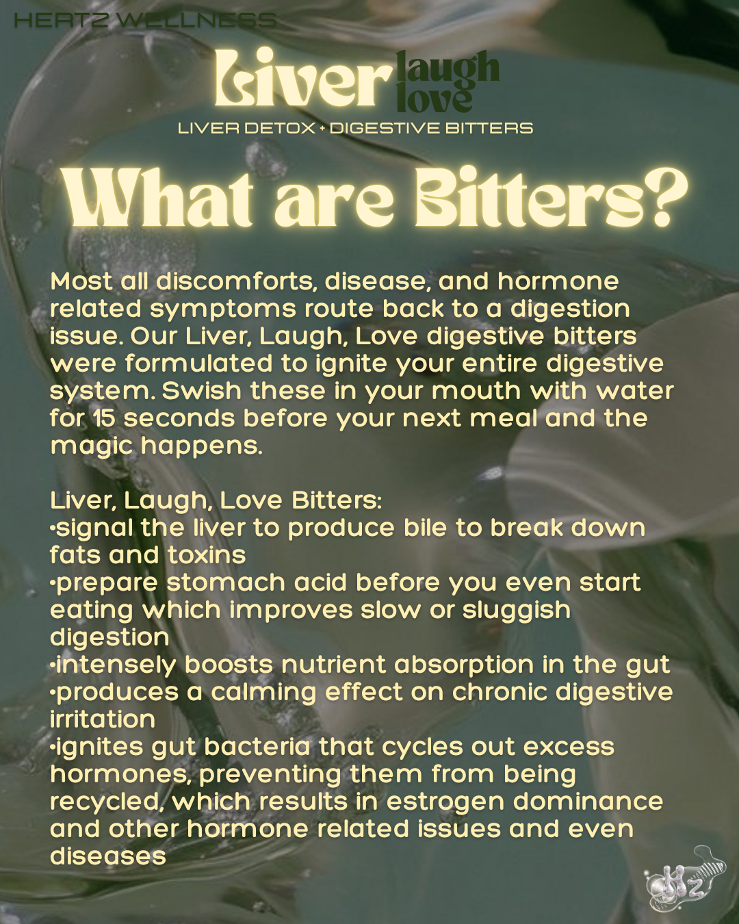 Liver, Laugh, Love: detox + digestive bitters tincture