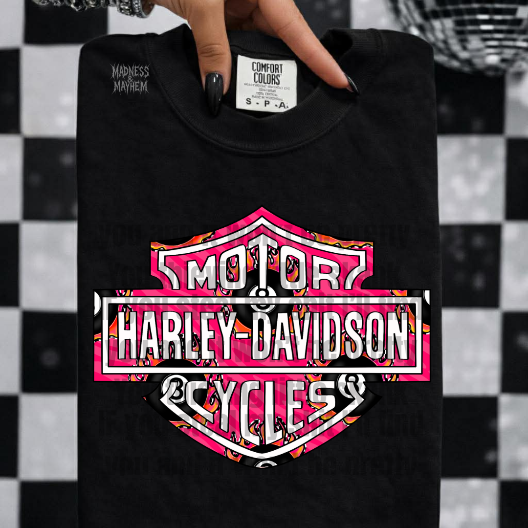 8ball Harley tshirt