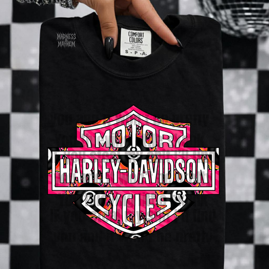 8ball Harley tshirt