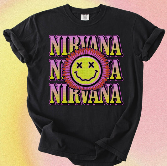 vana flower purple & yellow tee or sweatshirt