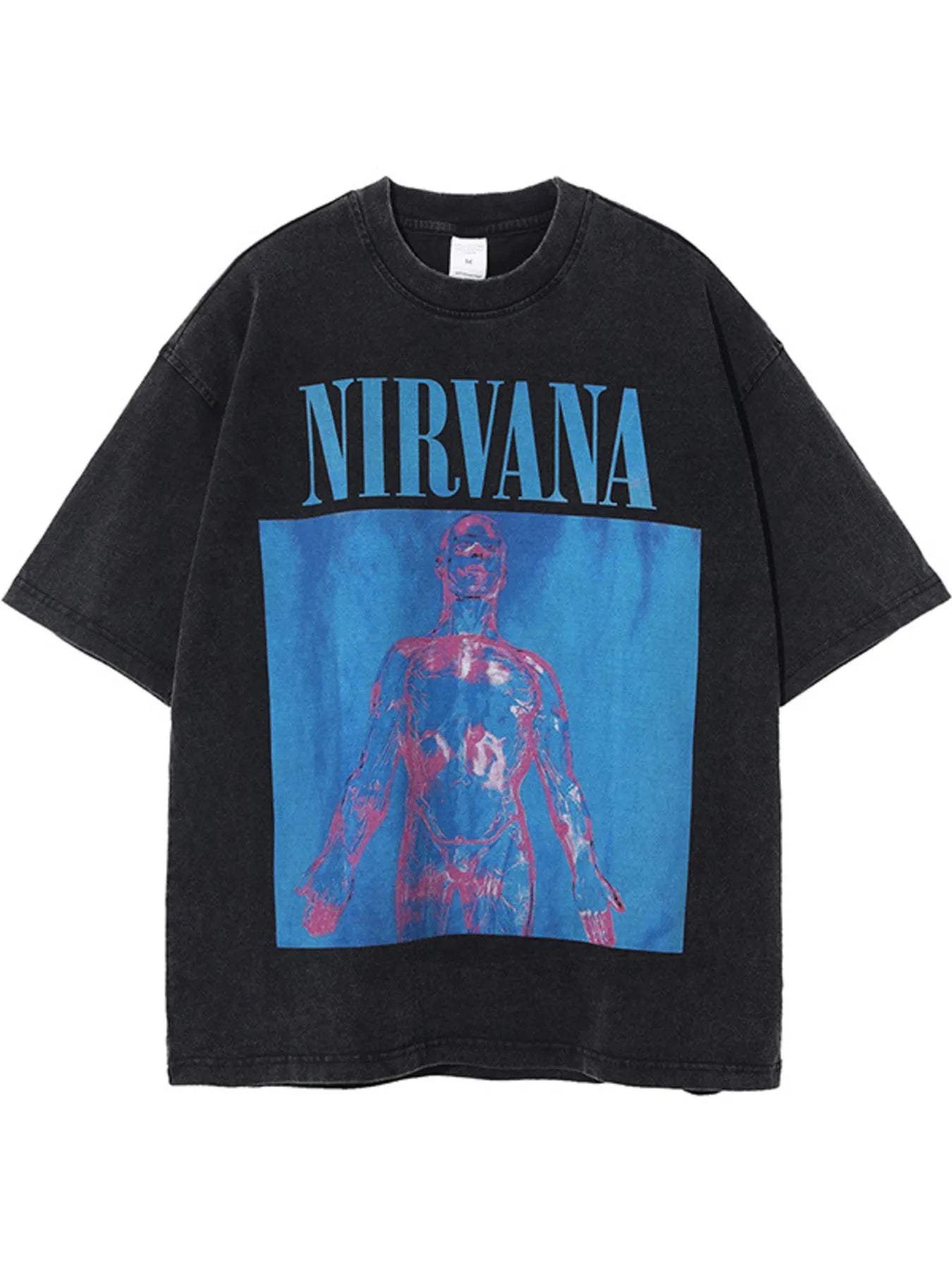 Men's Graphic Round Neck Short Sleeve T-Shirt