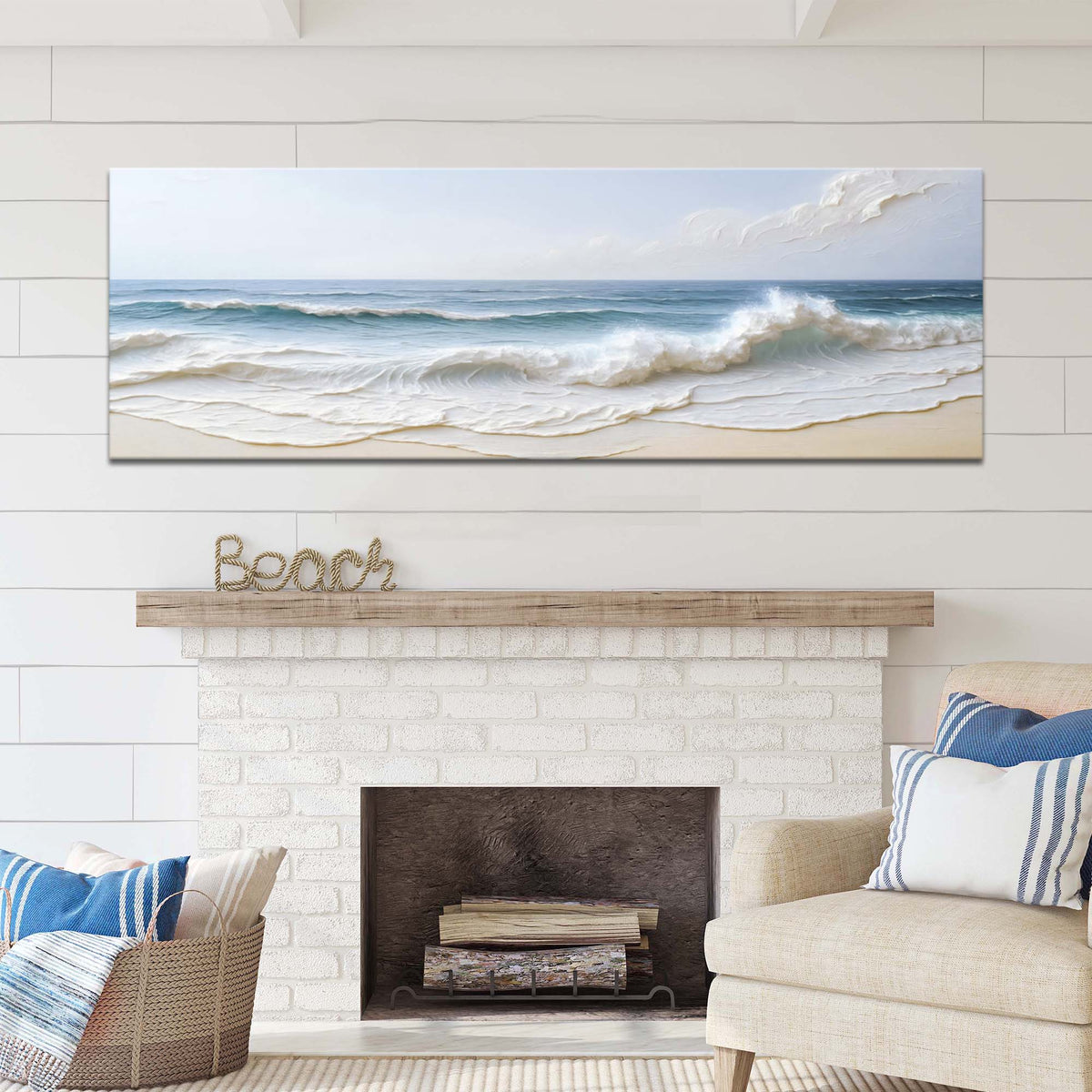 Ocean Wave Seascape Wall Art