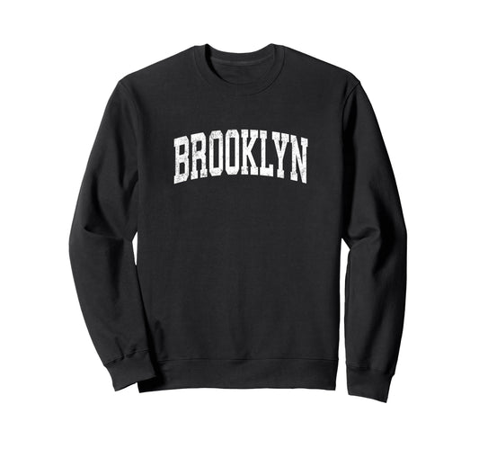 Brooklyn New York Ny Athletic Sports Sweatshirt - Streetwear Style Unisex