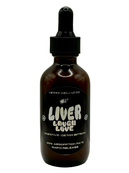 Liver, Laugh, Love: detox + digestive bitters tincture