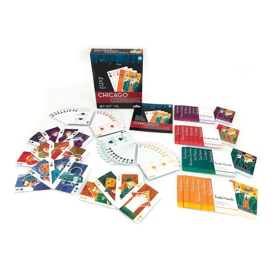 Chicago Cribbage Card Game - Outset