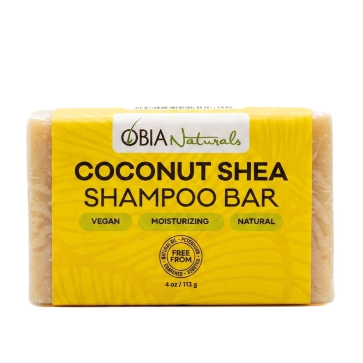 Coconut Shea Shampoo Bar — Sulfate-Free Shampoo for Curly Hair
