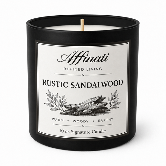 Rustic Sandalwood Signature Candle