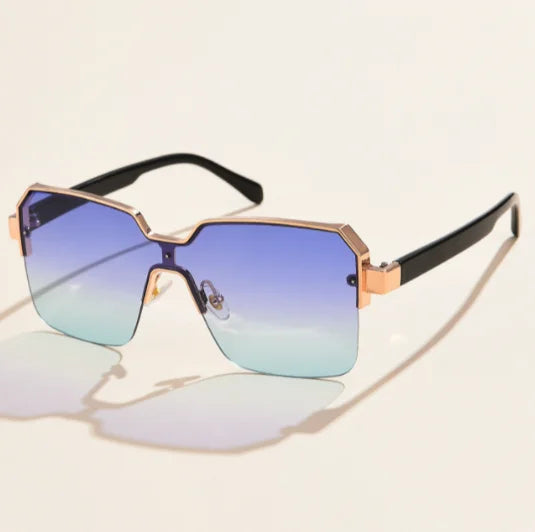Cycling Men Women Sunglasses Luxury Brand Design Fashion Vintage Sun Glasses Square Alloy Frames Shades Eyewear UV400
