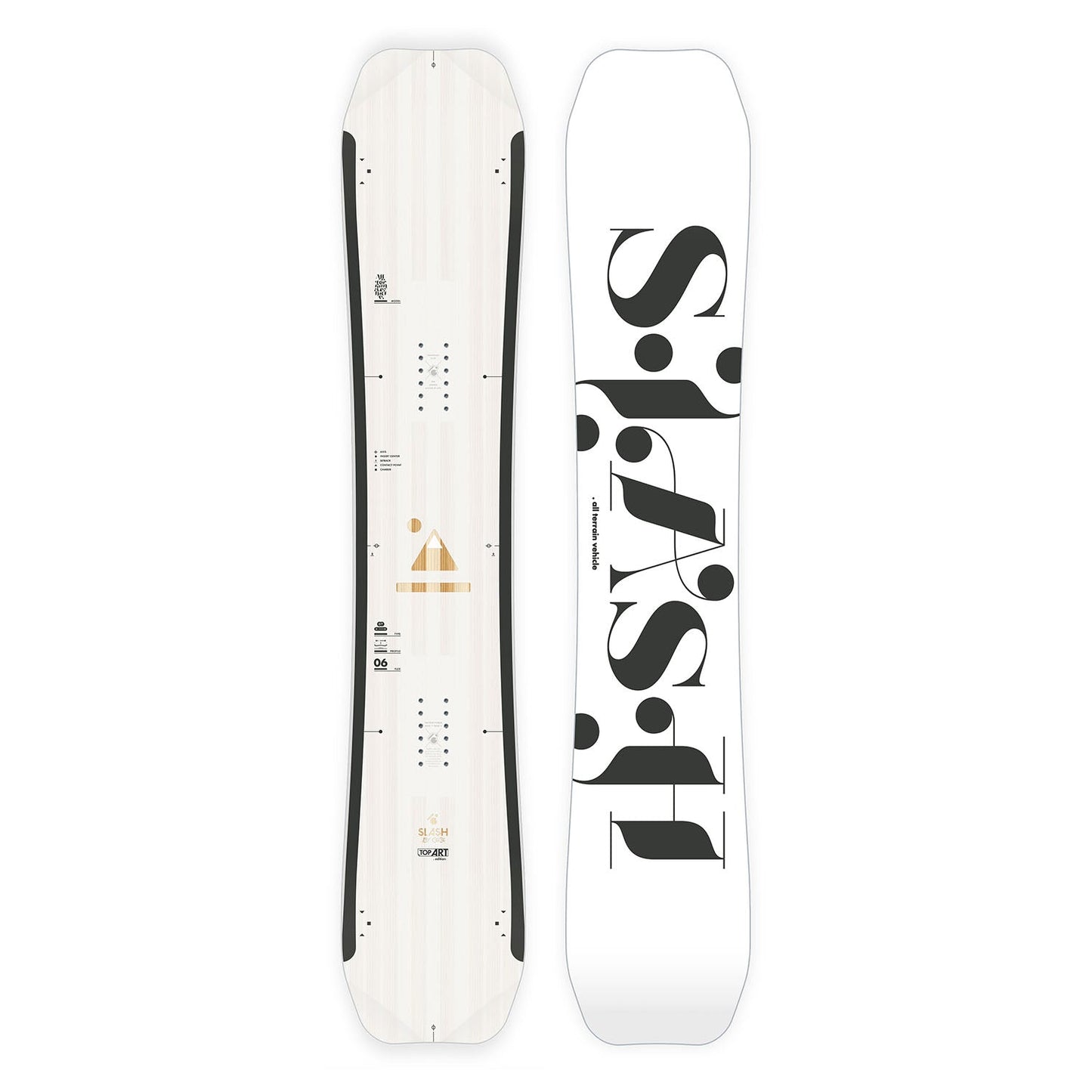 Slash by GiGi -  ATV Snowboard - Blank (TopART)