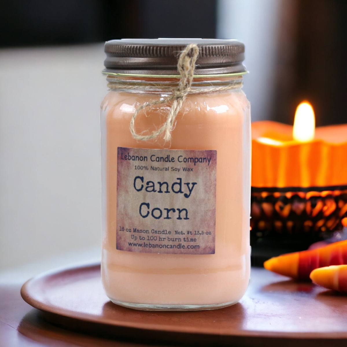 Candy Corn Candle
