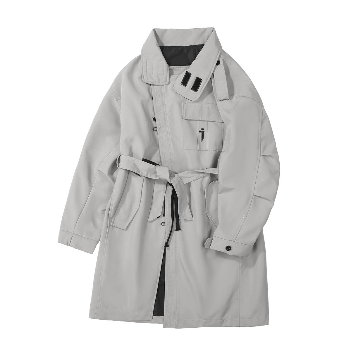 HiJ38 I-Tech Anorak Trench Coat