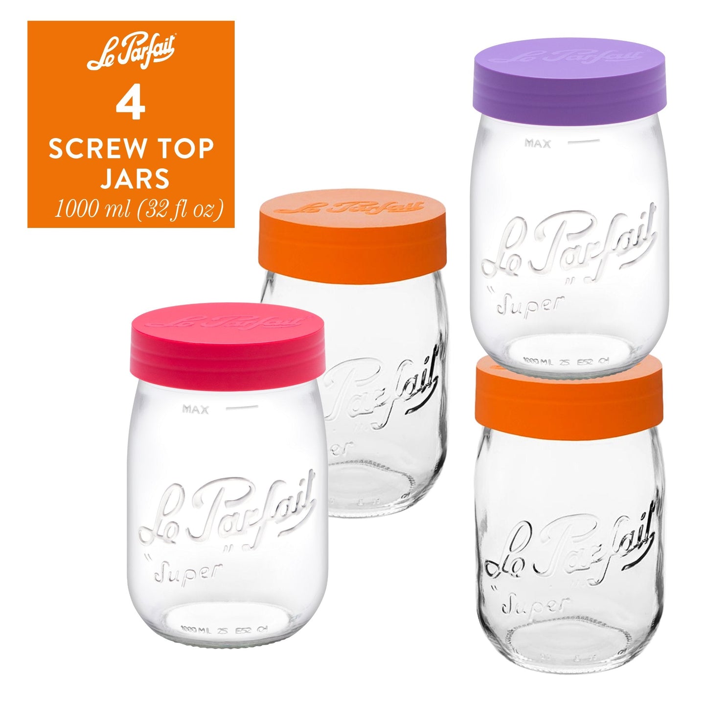 Screw Top Jars for Fresh Food Storage Solutions