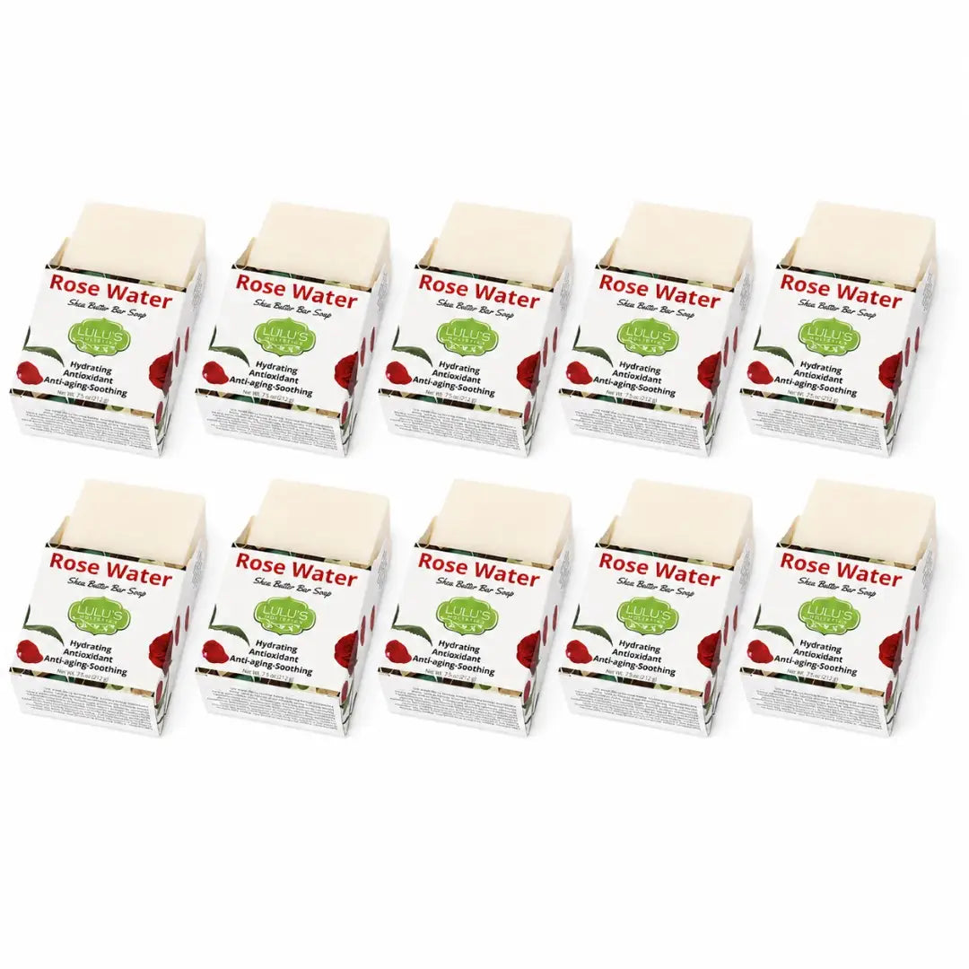 Rose Water Shea Butter Bar Soap – Hydrating Cleanse