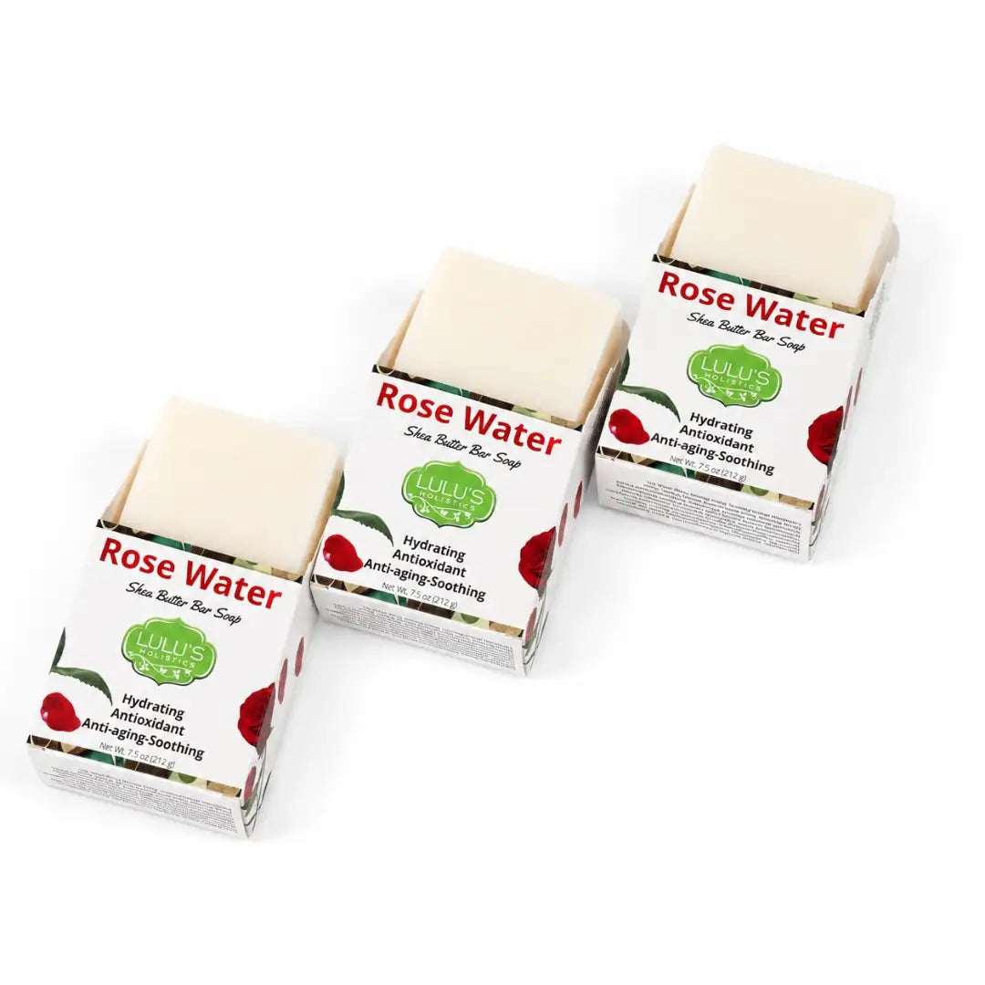Rose Water Shea Butter Bar Soap – Hydrating Cleanse