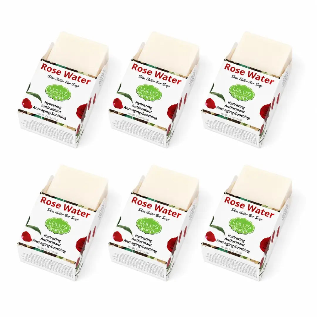 Rose Water Shea Butter Bar Soap – Hydrating Cleanse