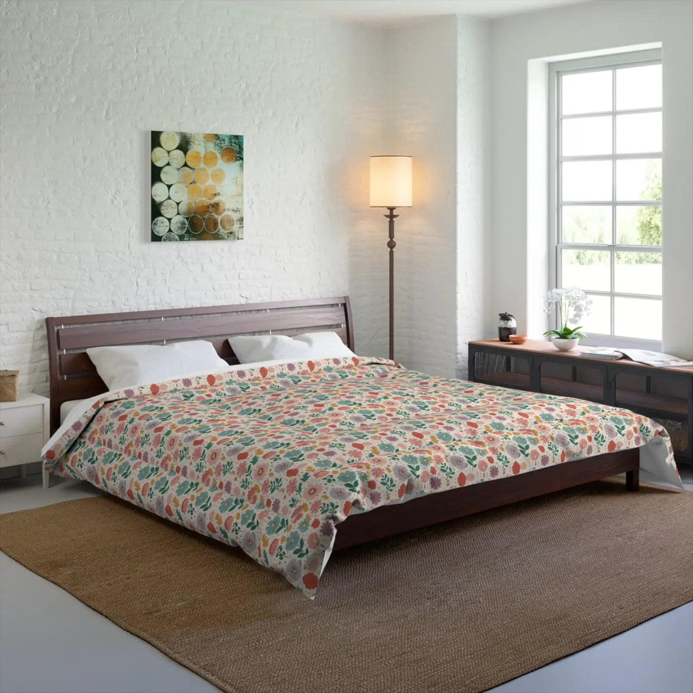Floral Bliss Quilt – Fluffy Cloud Bedding - Dipaliz