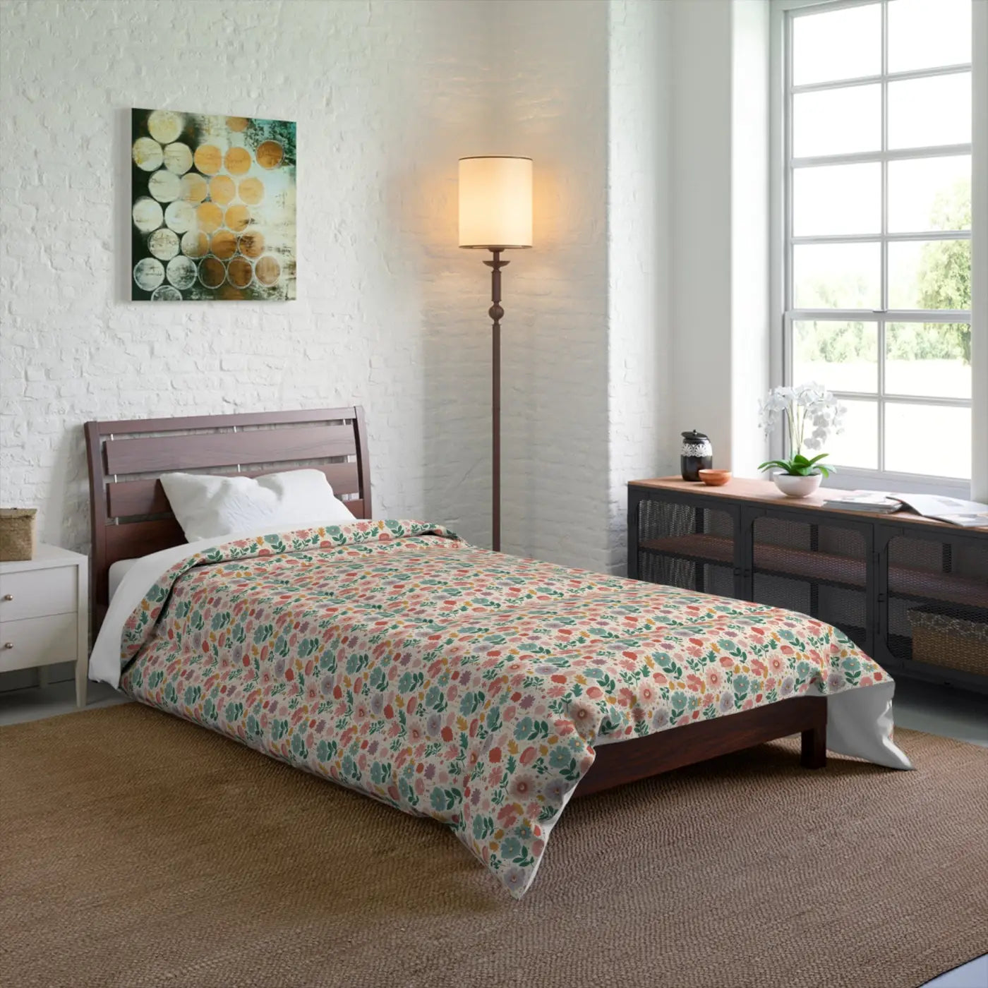 Floral Bliss Quilt – Fluffy Cloud Bedding - Dipaliz