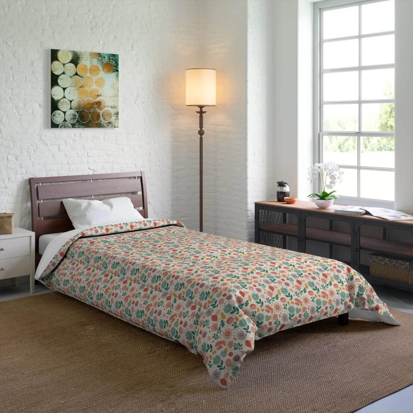 Floral Bliss Quilt – Fluffy Cloud Bedding - Dipaliz