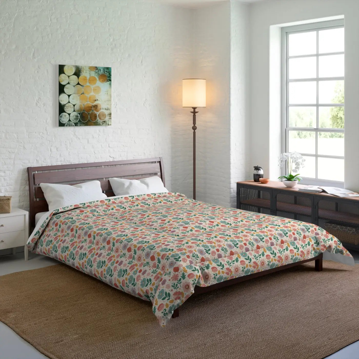 Floral Bliss Quilt – Fluffy Cloud Bedding - Dipaliz